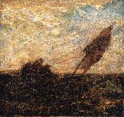 Albert Pinkham Ryder The Waste of Waters is Their Field Sweden oil painting artist